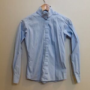 Essential Collection equestrian light blue button down size 16